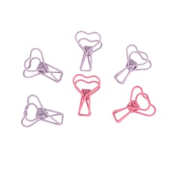 Pinces métalliques x 6 - Cultura
