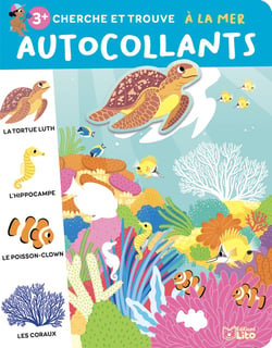 Cherche et trouve : Autocollants : A la mer