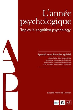 Revue L'année psychologique n.126-1