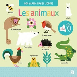 Mon grand imagier sonore : Les animaux
