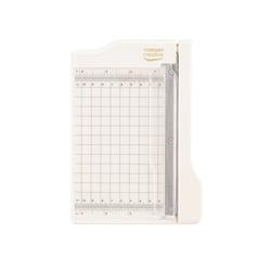 Mini massicot guillotine Vaessen Creative - 15,2 x 10 cm - Blanc cassé