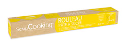 Rouleau pâte à sucre ScrapCooking® - Jaune - 430 g