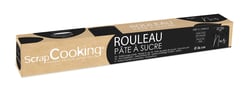 Rouleau pâte à sucre ScrapCooking® - Noir - 430 g