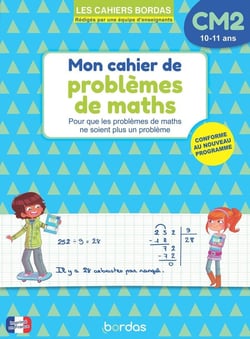 Mon cahier de problèmes de maths - CM2