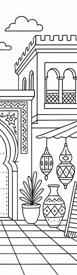 Marque-pages - voyage à marrakech
