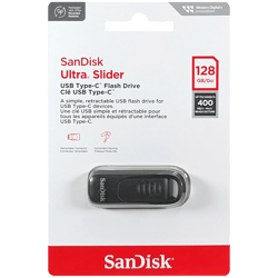 Clé USB Type-C San Disk - 3.2 Gen 1 "Ultra Slider" 128GB, 400MB/s