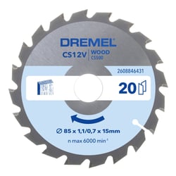 Lame bois Blueprint pour scie circulaire CS500 Dremel