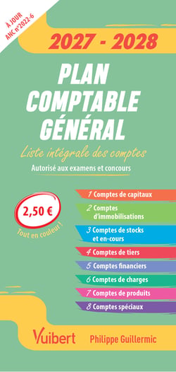 Fast & curious : Plan comptable général (autorisé aux examens et concours) : La liste intégrale des comptes, à jour du règlement ANC n° 2022-6 (édition 2026/2027)