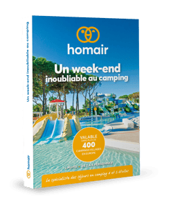 Coffret cadeau Homair - Un week-end inoubliable au camping