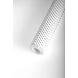 Paquet de 10 feuilles de carton ondulé à cannelure moyenne - Clairefontaine - 300g/m2 - 50 x 70 cm - Blanc