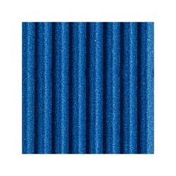 Paquet de 10 feuilles de carton ondulé à cannelure moyenne - Clairefontaine - 300g/m2 - 50 x 70 cm - Bleu France