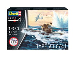 Maquette Starter Kit Sous Marin Allemand Type VII C/41 - Revell