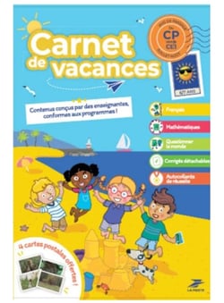 Les carnets de vacances - t01 - carnet de vacances cp vers ce1 edition 2025