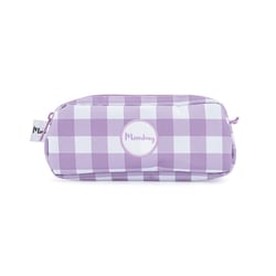 Trousse 2 compartiments - Lilas - Rectangulaire - Cultura