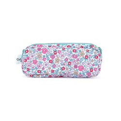 Trousse 2 compartiments - Fleurs - Rectangulaire - Cultura