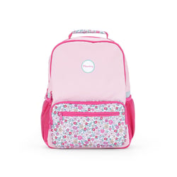 Sac à dos Cultura 30 cm - Rose fleuri - 2 compartiments