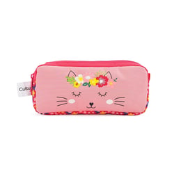 Trousse 2 compartiments - Petit chat - Rectangulaire - Cultura