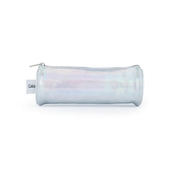Trousse ronde - 1 compartiment - Hologramme Glitter - Cultura