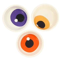 Lot de 8 bols Artyfêtes - Halloween sortilèges sucrés - Carton - Ø 13,5 cm