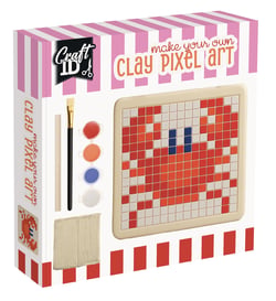 Kit pixel art en argile Craft ID - Crabe