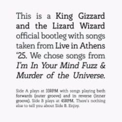 Songs From I M In Your Mind Fuzz And Murder Of The Universe