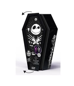 Lampe cercueil L'étrange Noël de M. Jack - 23,5 cm