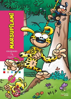 Coloriages mystères - Marsupilami