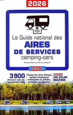 Le guide national des aires de services camping-cars (édition 2026)