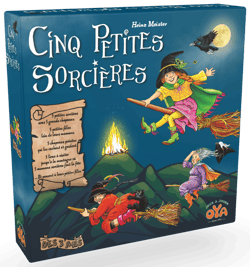 Cinq petites sorcières - Jeu de société enfant - Oya