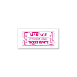 Tampon C - Ticket mariage