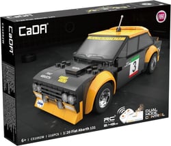 Maquette 216 pièces - Voiture CADA Fiat Abarth - Alipson