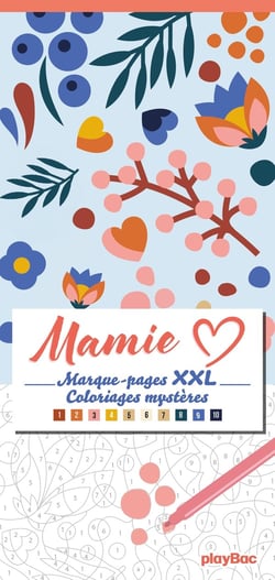 Mamie - Marque-pages XXL - Coloriages mystères
