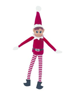 Lutin farceur fille - 30 cm