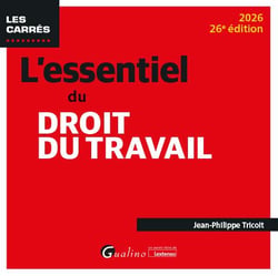 L'essentiel du droit du travail : Le droit du travail et le droit de la protection sociale applicables en 2026 (édition 2026)