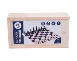 Pièces d'échecs 77mm - Jeu de société à deux -  Echecs - Engelhart