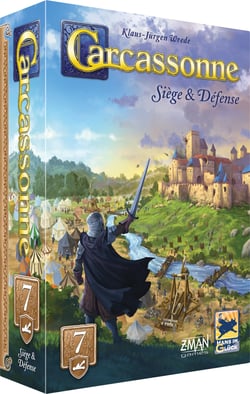 Carcassonne : Siège et défense - Z-man games - Extension de jeu