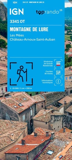 3341OT : Montagne de Lure - Les Mées, Château-Arnoux-Saint-Auban (5e édition)