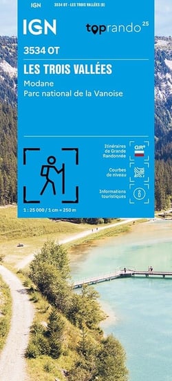 3534OT : Les Trois Vallées - Modane, Parc national de la Vanoise (6e édition)
