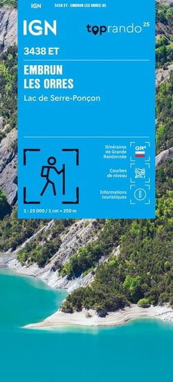 3438ET : Embrun, les Orres - Lac de Serre-Ponçon (6e édition)