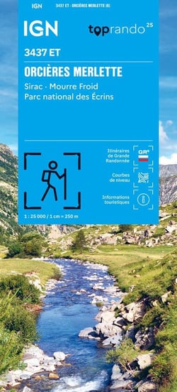 3437ET : Orcières-Merlette - Sirac, Mourre Froid, parc national des Écrins (6e édition)