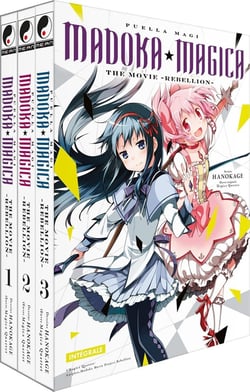 Puella magi madoka magica : the movie - rebellion - : coffret Intégrale Tomes 1 à 3