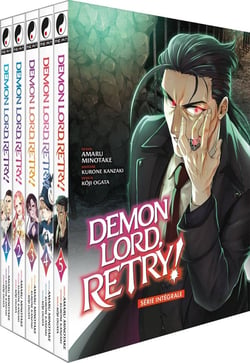 Demon Lord, retry ! : coffret Intégrale Tomes 1 à 5