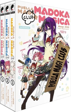 Puella Magi Madoka Magica : Club : coffret Intégrale Tomes 1 à 3