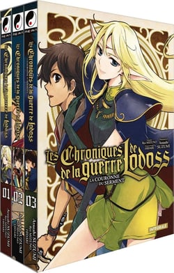 Les chroniques de la guerre de Lodoss : la couronne du serment : coffret Intégrale Tomes 1 à 3