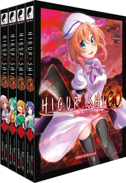 Higurashi - Le Sanglot des Cigales : Gô : coffret Intégrale Tomes 1 à 4
