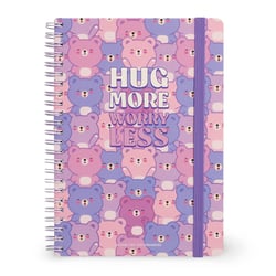 Cahier Legami - Ligné A5 - Couverture Rigide Illustrée - Teddy Bear