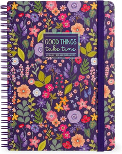 Carnet Legami - Multicolore – A4 21 x 29,7 cm – Good things take time - 160 pages lignées
