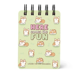 Carnet Legami - mini - pages à spirales lignées