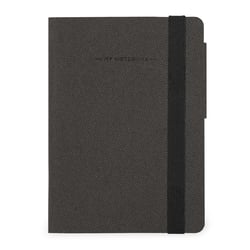 Cahier Legami - Gris – 9,5 x 13,5 cm – Deep Graphite - 192 pages