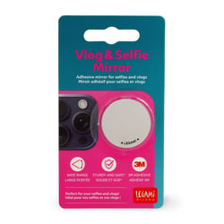 Miroir Adhésif pour Selfies et Vlog Legami - Vlog & Selfie Mirror